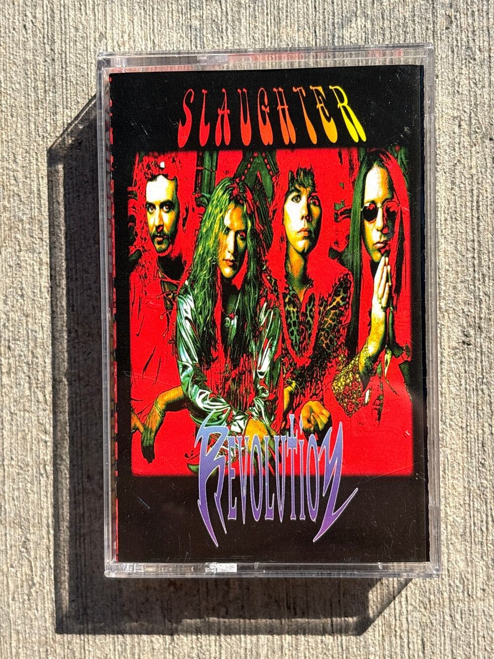Vtg Slaughter Revolution cassette 1997 CMC International rare oop 06076-86214-4